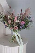 Load image into Gallery viewer, Love. Collection - Wild Meadow Roses Bouquet (Pastel/Soft Pink)
