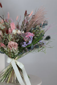 Love. Collection - Wild Meadow Roses Bouquet (Pastel/Soft Pink)