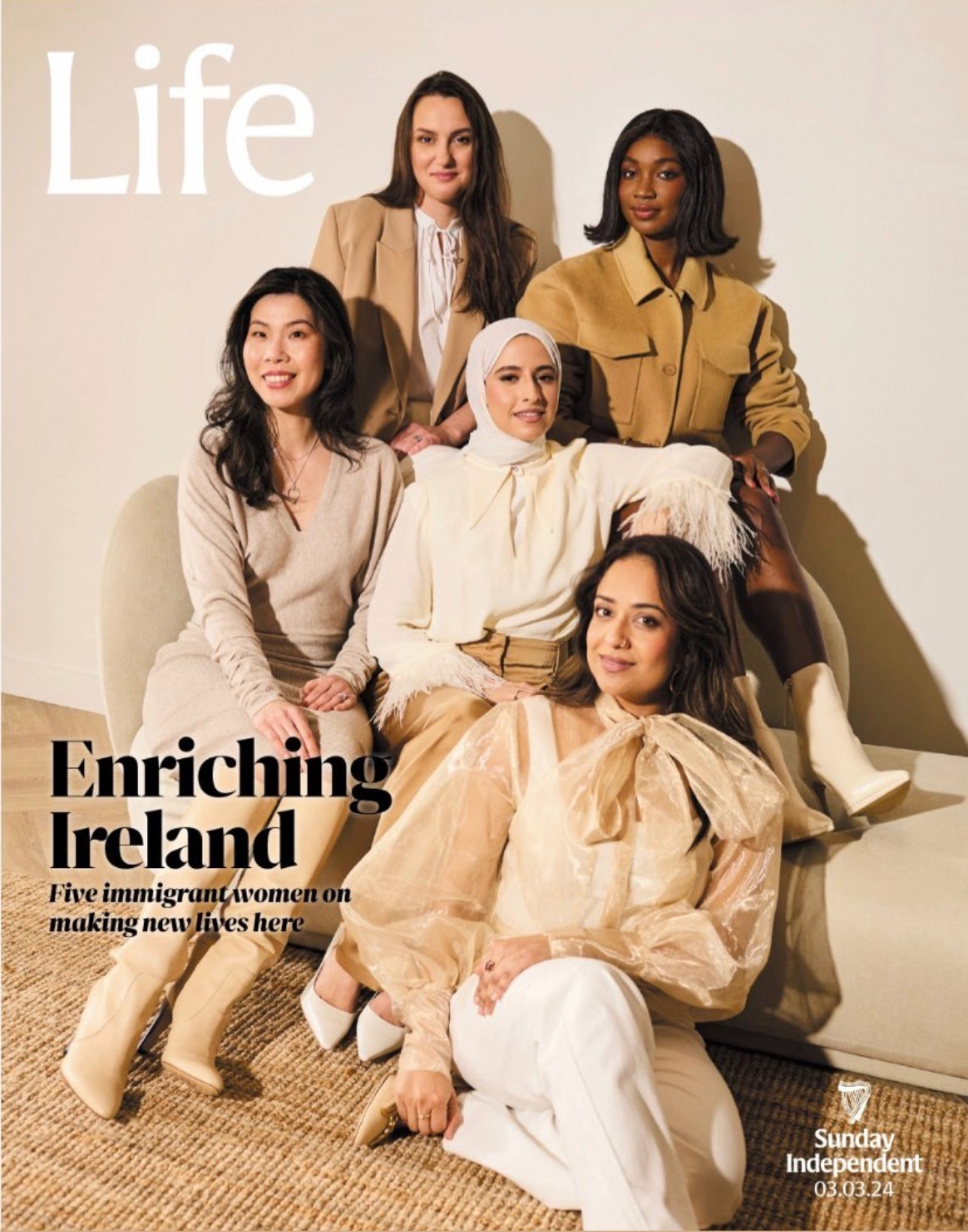 Our Founder Vivian Mckendry is recently featured on the cover of Irish Independent Life Magazine