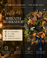 Load image into Gallery viewer, Christmas Wreath Making Workshop at Home of The Year (12 Dec 2026)
