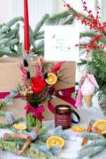 Load image into Gallery viewer, 2023 Christmas Collection - Everblooms Luxury Christmas Giftbox with Essentials Aromatherapy and Pickledpompom
