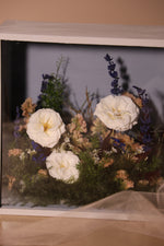 Load image into Gallery viewer, Our Magical Tales - Secret Garden Everblooms Box (Wooden/Glass Keepsake Window Box)
