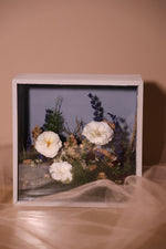 Load image into Gallery viewer, Our Magical Tales - Secret Garden Everblooms Box (Wooden/Glass Keepsake Window Box)
