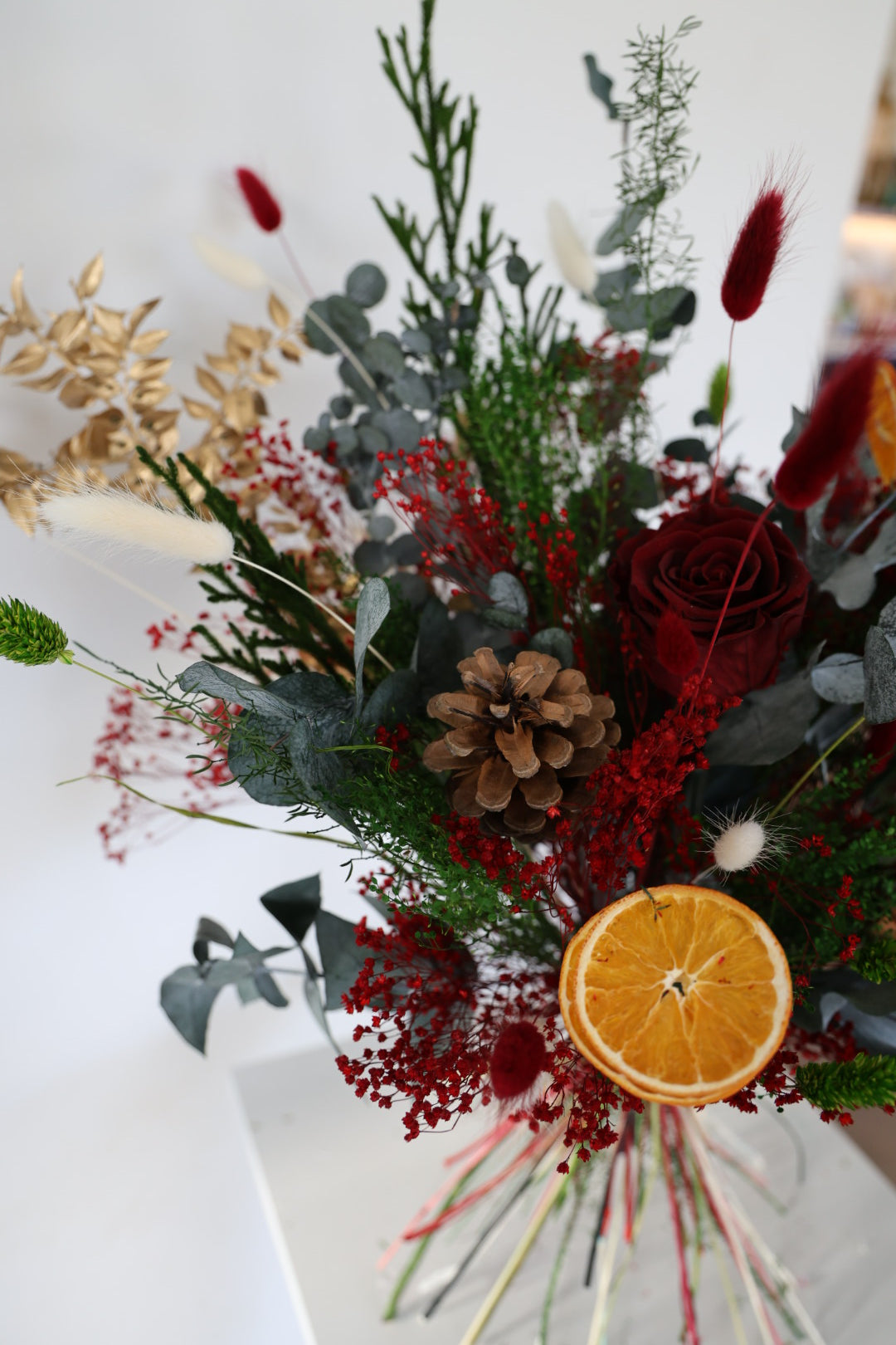 2025 Christmas Collection - Joy To The World Christmas Bouquet