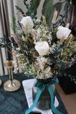 Load image into Gallery viewer, SS26 | Everblooms Bouquet In Glass Vase
