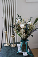 Load image into Gallery viewer, SS26 | Everblooms Bouquet In Glass Vase
