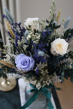Load image into Gallery viewer, SS26 | Everblooms Bouquet In Glass Vase
