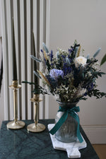 Load image into Gallery viewer, SS26 | Everblooms Bouquet In Glass Vase
