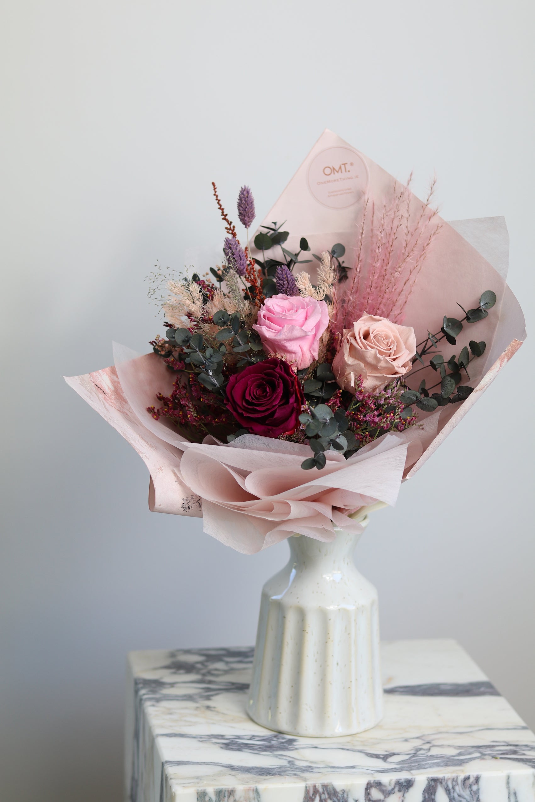 Appreciation Gift - Thank-you Petite Bouquet ONLY or Add a Linda Vase