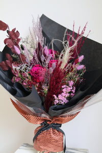 A/W Collection - Dark Knight Preserved Flowers Bouquet