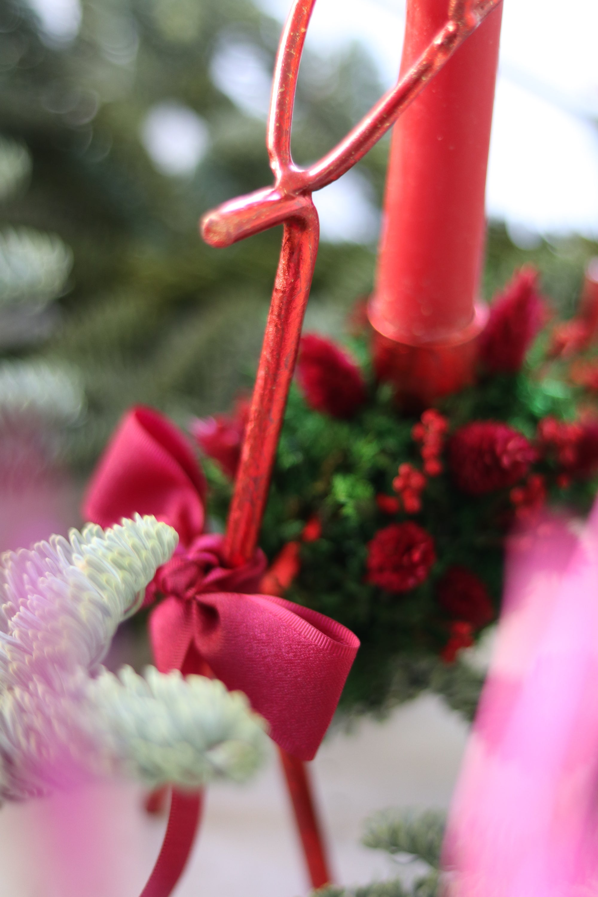 2023 Christmas Collection - Everblooms Reindeer Candleholder
