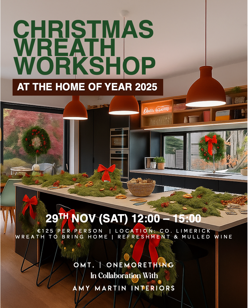 2025 Christmas Wreath Making Workshop at Home of The Year (29 Nov 25)
