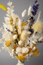 Load image into Gallery viewer, Everblooms - Spring Collection - Gaia Bouquet (Yellow/White/Purple Tone)
