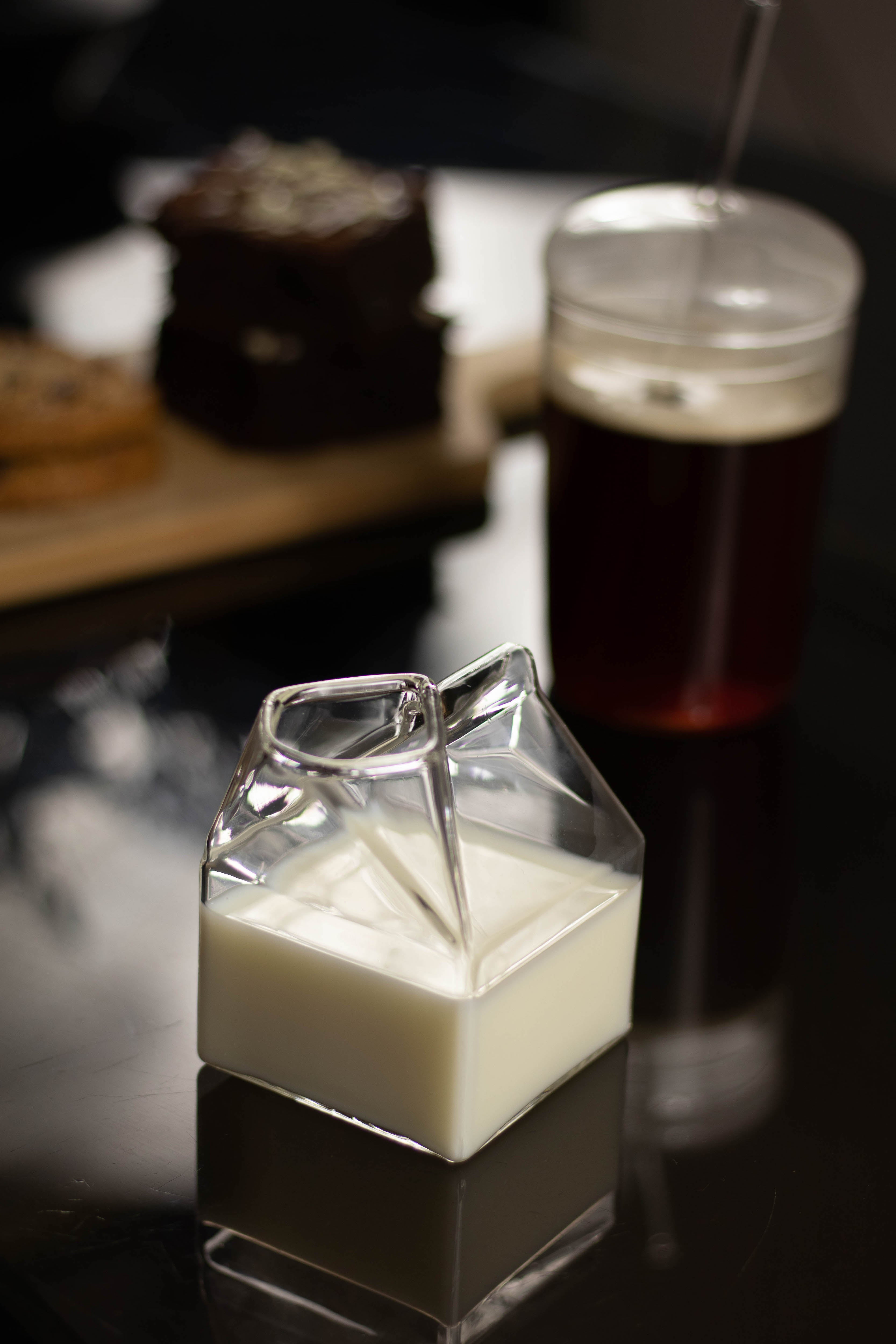 MooMoo Glass Milk Jug