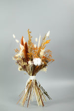 Load image into Gallery viewer, Everblooms - 360 Collection - Brigette Bouquet (Orange/Brown/White Tone)
