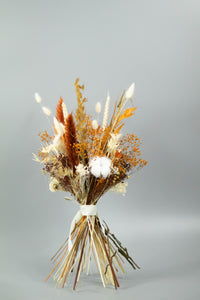 Everblooms - 360 Collection - Brigette Bouquet (Orange/Brown/White Tone)
