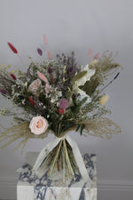 Load image into Gallery viewer, Everblooms -  Rose Collection - Sandra Premium Rose Bouquet (Pink/Lilac/White Tone)
