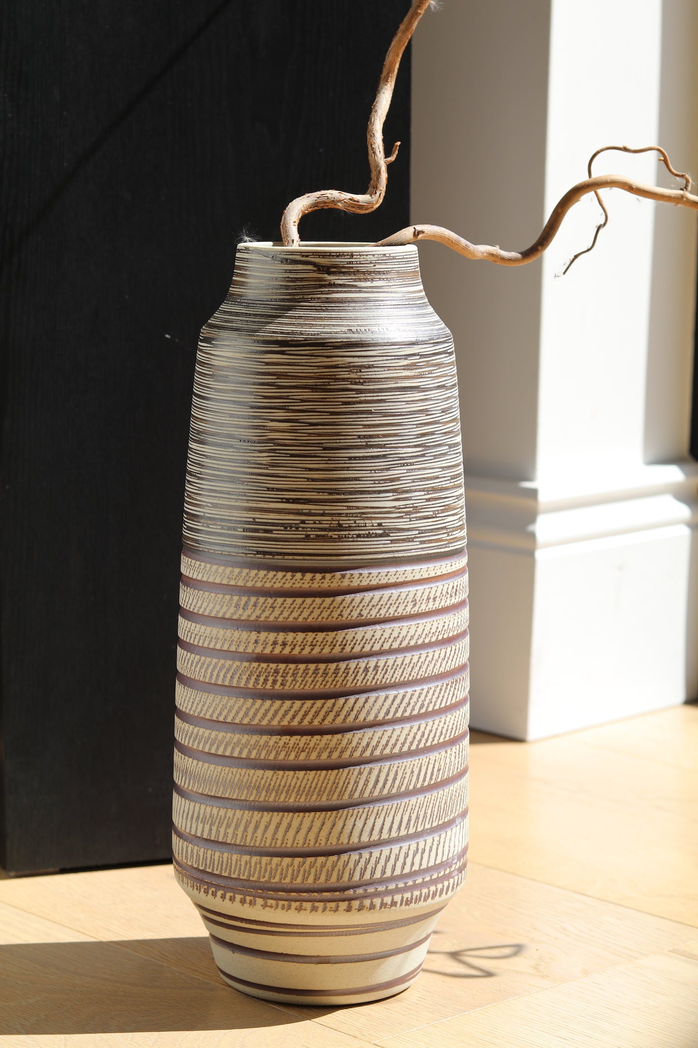 Textured Ceramic Vase (3 sizes to choose from)