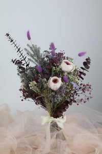 Valentine’s Day Collection - Candice Bouquet (Purple/Lilac/White tone)