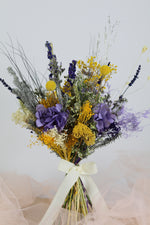 Load image into Gallery viewer, Valentine’s Day Collection - Lyndsey Petite Bouquet (Purple/Yellow tone)

