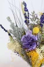 Load image into Gallery viewer, Valentine’s Day Collection - Lyndsey Petite Bouquet (Purple/Yellow tone)
