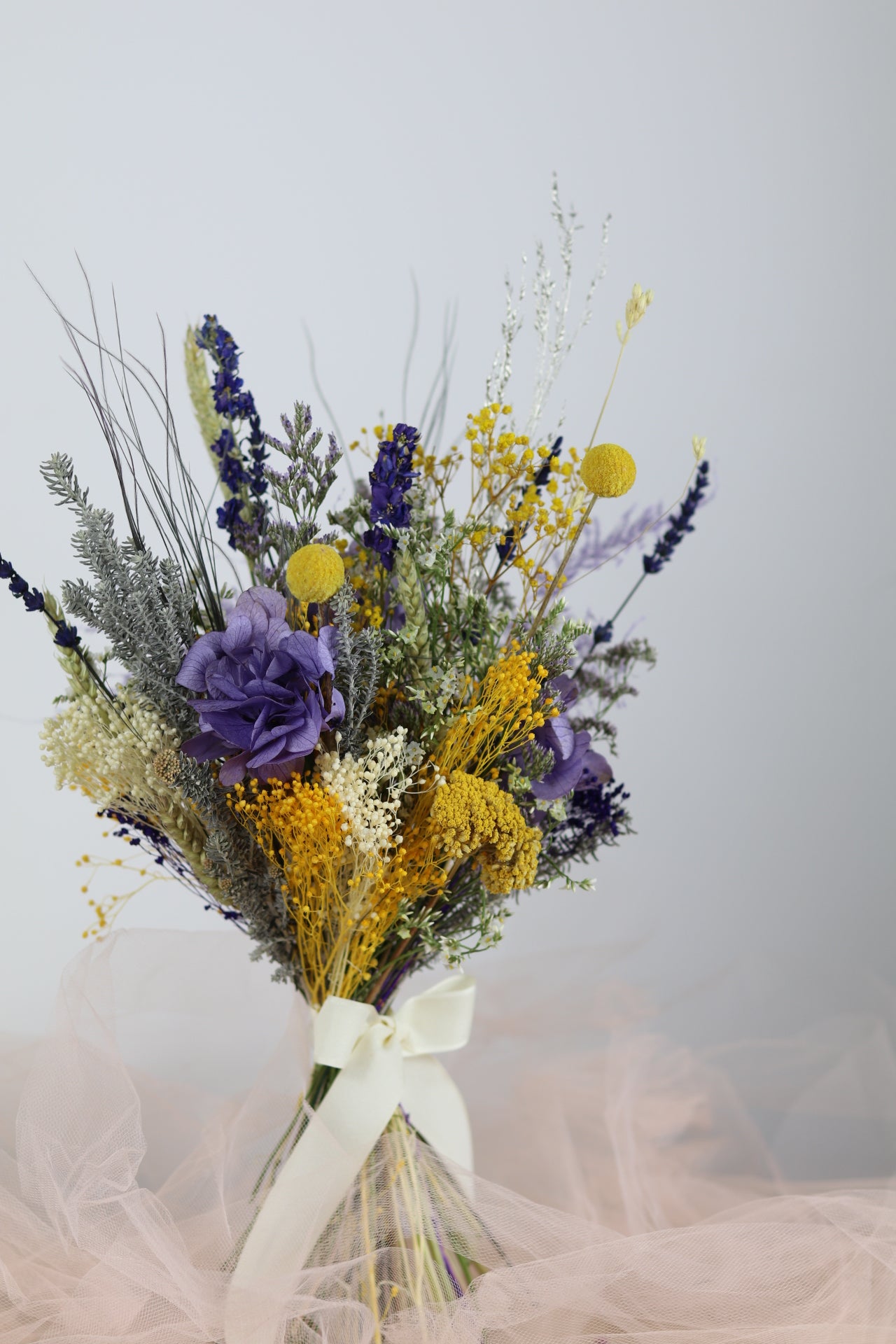 Valentine’s Day Collection - Lyndsey Petite Bouquet (Purple/Yellow tone)